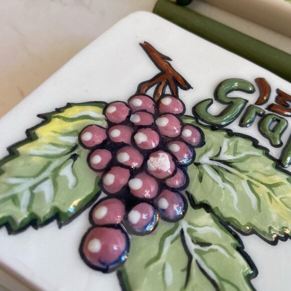 Beautiful handcrafted Ceramic Hanging Tiles Yad Lakashish Jerusalem Jewish Art - Picture 4 of 5